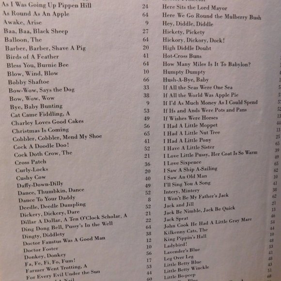 Vintage Mother Goose Published by Random House 1949 - Picture 5 of 9